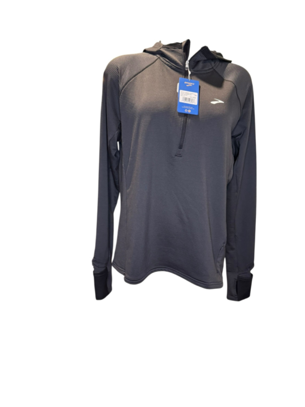 Women's Brooks Notch Thermal Hoodie 2.0 Black Size XL